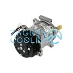 کمپرسور کولر پراید یورو ۲ تسمه معمولی طرح ساندن برند ISI شرکتی