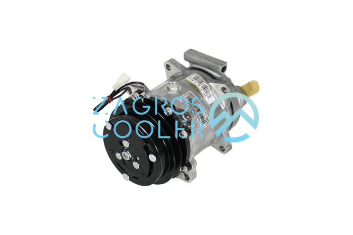 Euro-2-Mamolii کمپرسور کولر پراید یورو ۲ تسمه معمولی طرح ساندن برند ISI شرکتی