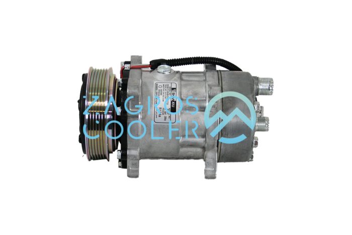 405-SHANXIO1 کمپرسور کولر پژو 405 برند شانزیو