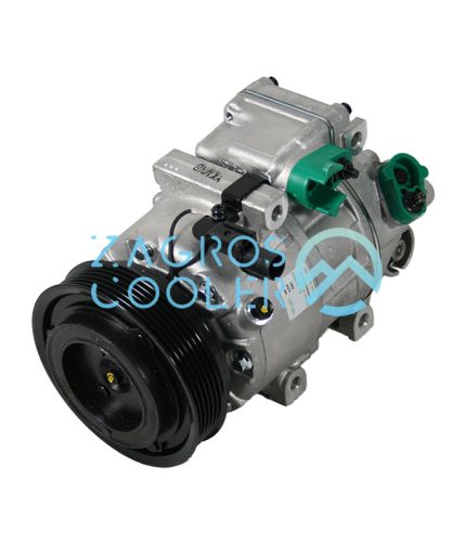 کمپرسور کولر هیوندای آزرا - هیوندای سونوتا - هیوندای سانتافه (2008 تا 2010) (3K220) برند هانون Hanon